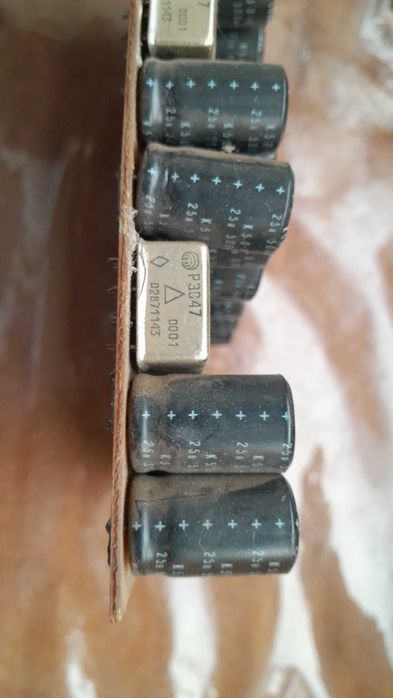 Реле РЭС47 РЭС 49  конденсатор К 50 16  25 в 500 мкф