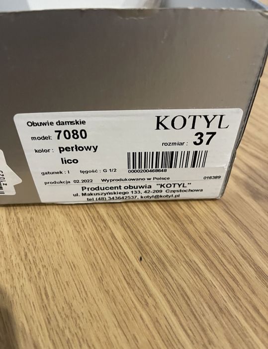Nowe buty Kotyl Lico 7080