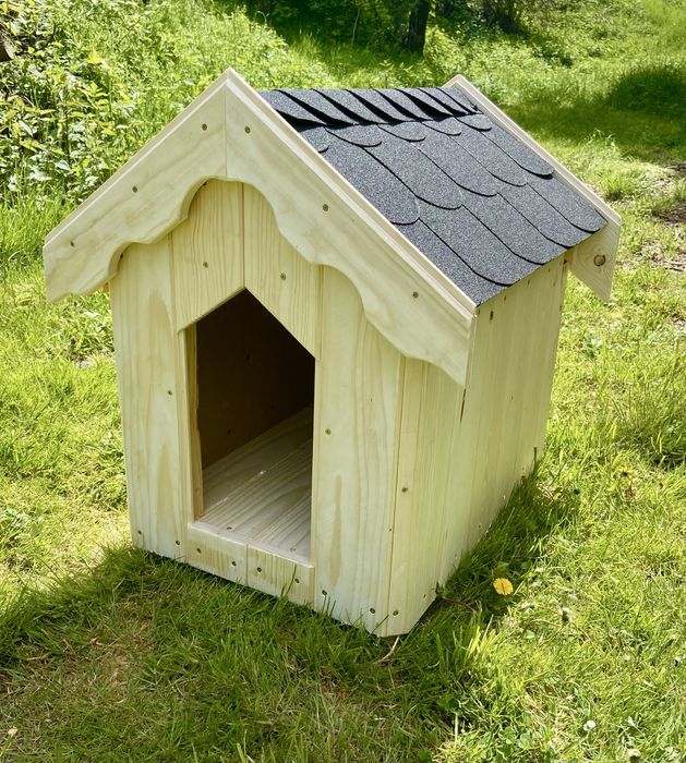 Drewniana Buda dla Psa