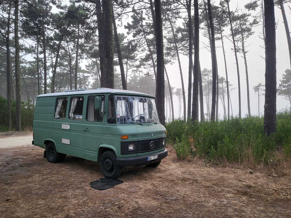 Mercedes 407d Autocaravana Vintage