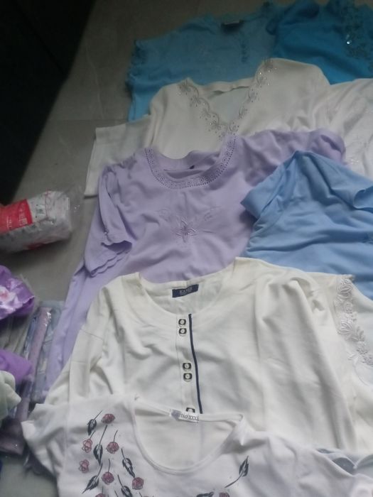 Mega paka 11 szt koszulek damskich L-XL bawełnianych
