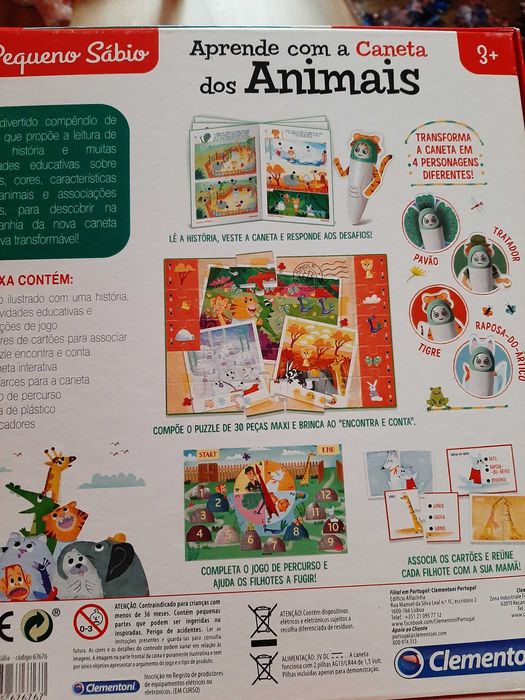 Clementoni Aprende com a Caneta dos Animais