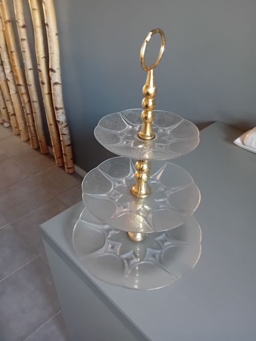 Patera duża na ciasto słodkości przekąski