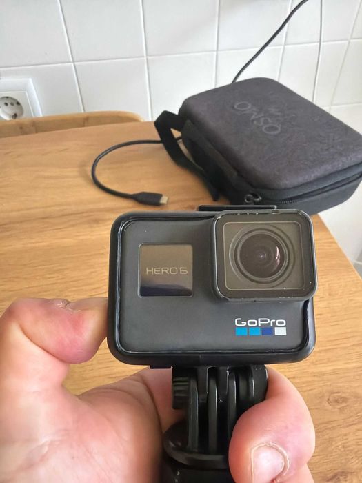 GoPro HERO6 Black + DJI Osmo Mobile 3 + Microfone Ulanzi