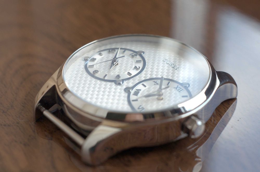 Чоловічий годинник Guess Dual Time (Japan Movt) — 2 механізми