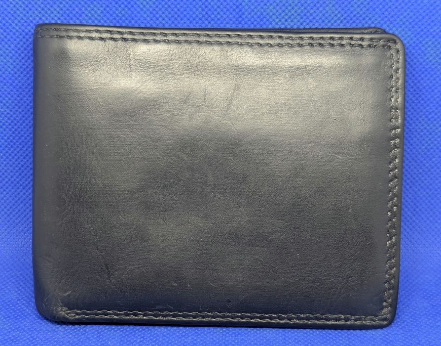 Шкіряний чоловічий гаманець портмоне Topsum Великобританія Кожаный