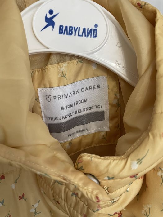 Демісезонна куртка 9-12міс, 74-80