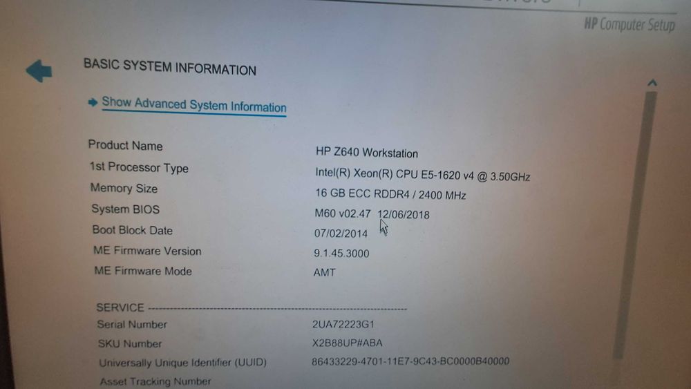Komputer HP Z640 CPU 4/8, 16GB RAM, stacja robocza, gry, praca