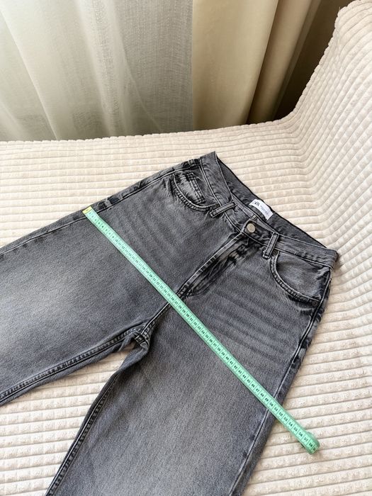 Джинси Wide Leg ZARA 36/S mex.26 сірі джинси зара