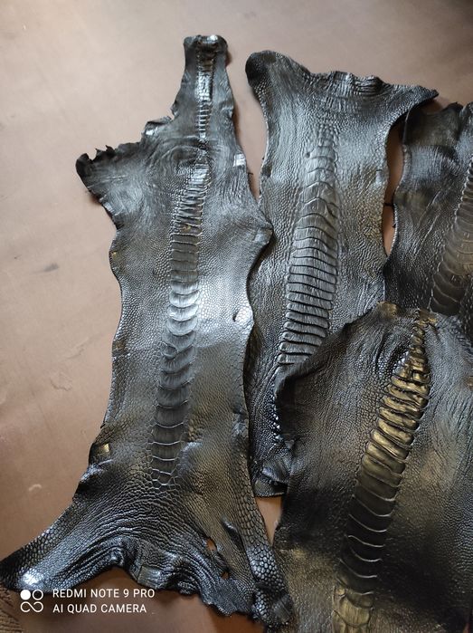 Кожа лап страуса