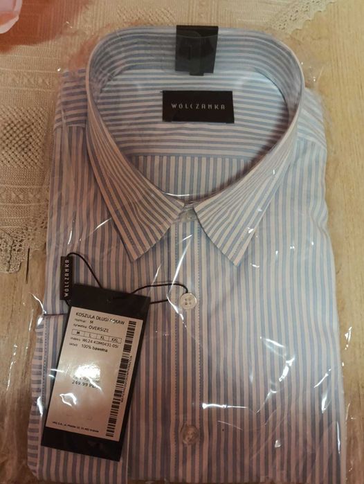Męska orginalna koszula M·Nowy z metką·Wólczanka