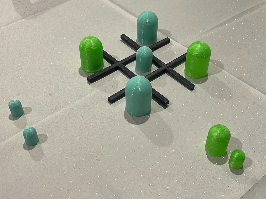 Gra strategiczna "Kółko krzyżyk" OX | Druk 3D Wydruk 3D hasztag3d