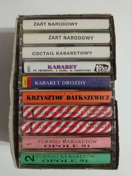 Kasety audio kabarety