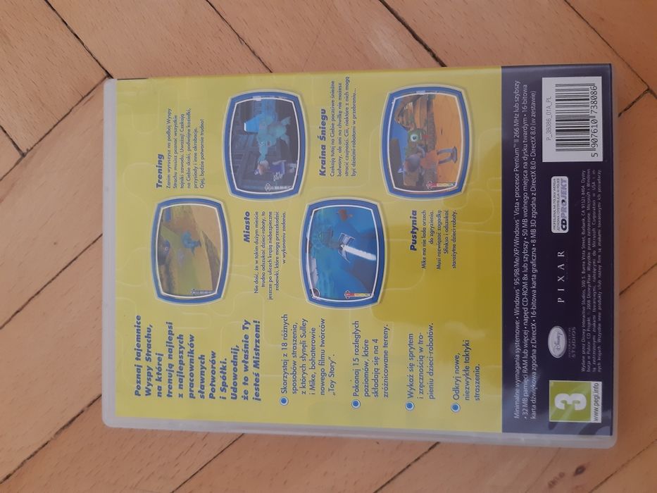 Gra komputerowa Potwory i Spółka Wyspa strachu