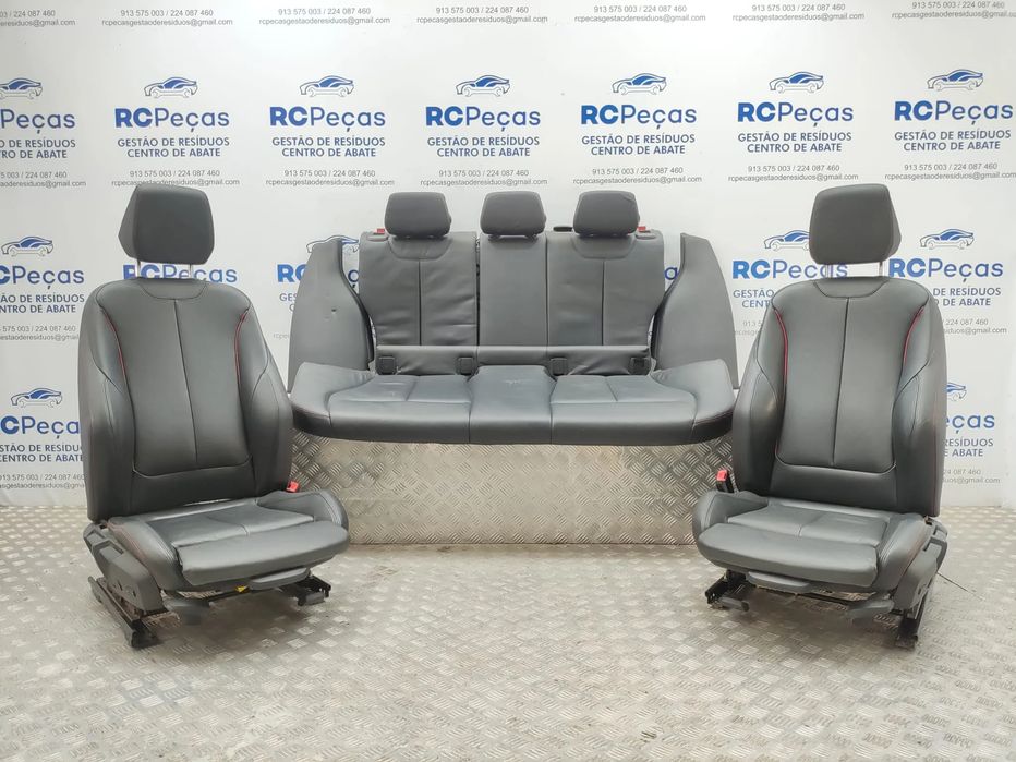 Conjunto Bancos em Pele BMW Serie 1 F20 Pack M Eletricos Memoria