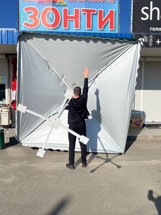 Зонты торговые 3.5х3.5м , шатёр , зонты оптом , шатры торговые , намет