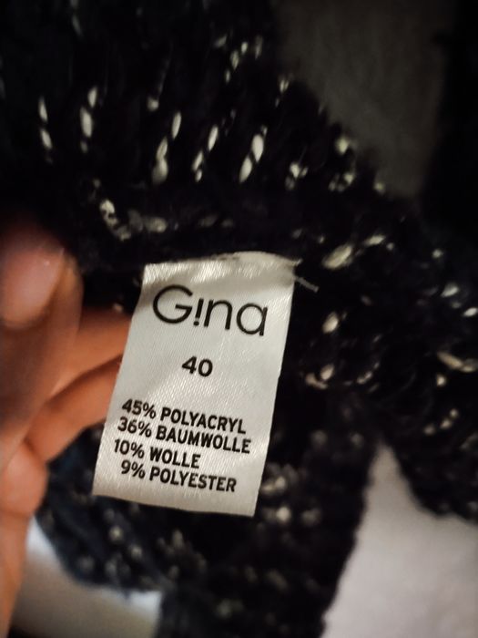 Elegancki Ciepły sweter -Narzutka Kardigan S