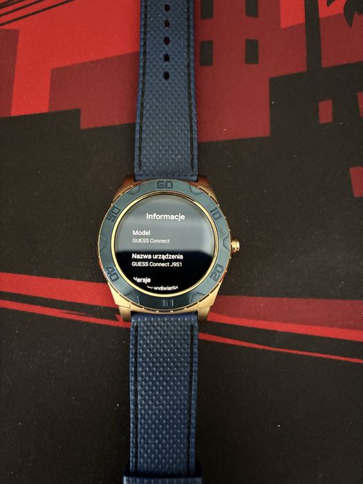 GUESS Connect Touch Smartwatch Wear OS   STAN IDEALNY