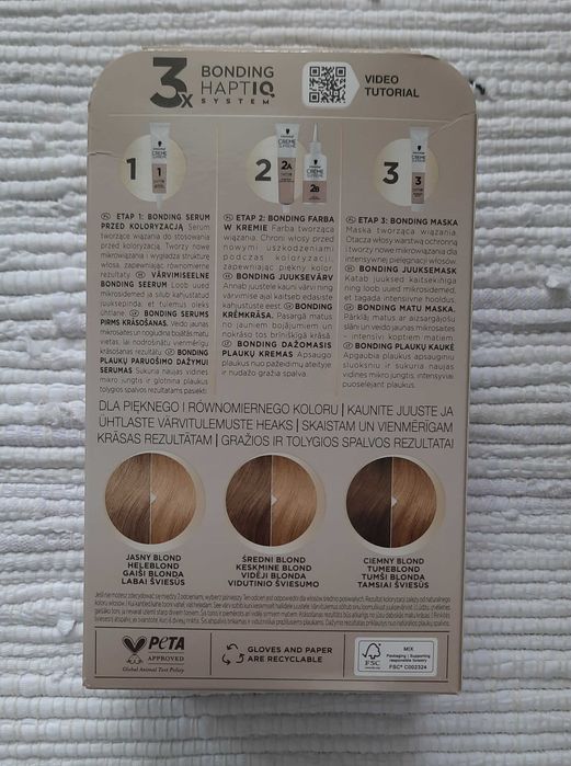 Schwarzkopf Creme Supreme, Farba do włosów, 9-0 Naturalny Bardzo Jasny Blond