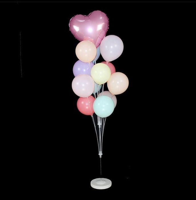 Стойка подставка тримач для воздушных шаров фотозона без гелия годик