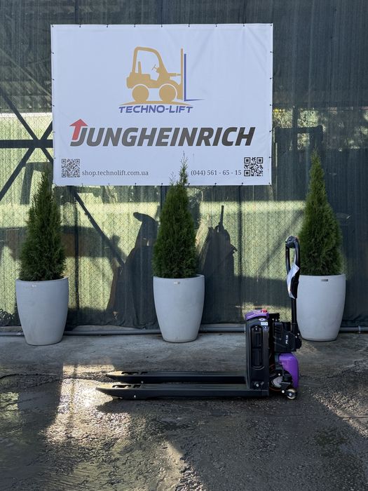 Новий електричий візок AntOn PTL 1.5 by Jungheinrich: забудьте про важку ручну працю! Потужний електричний візок ( рокла ).