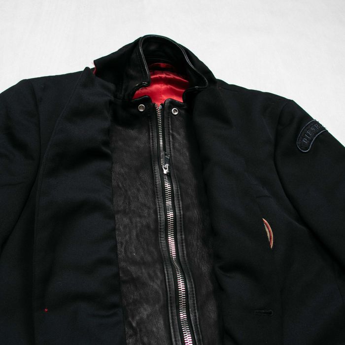 Marynarka DIESEL x AC MILAN – Official Style Partner Wełna/Wiskoza 52