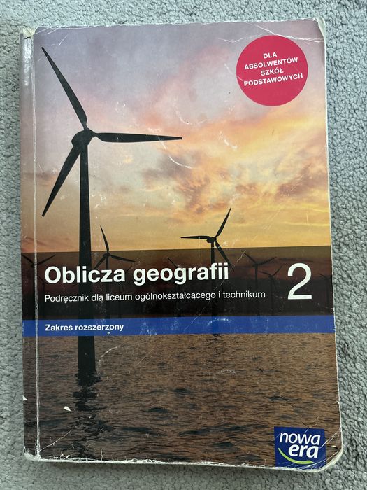 Oblicza geografii 2, zakres rozszerzony