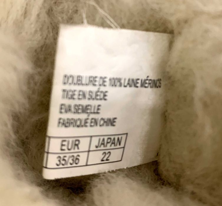 EMU UKALA - wełna MERYNOS, buty zimowe, rozmiar EUR 35/36