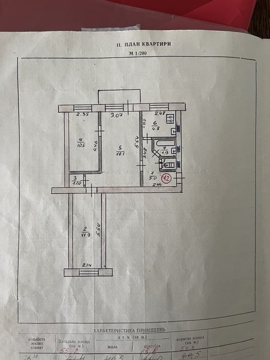 Продам 3-кімнатну квартиру в центрі міста!