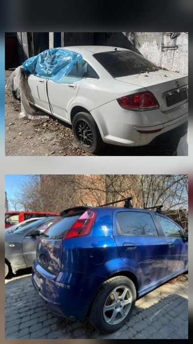 Бампер задний фиат гранде пунто  линея  FIAT LINEA GRANDE PUNTO крышка