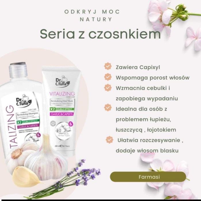 Zestaw kosmetyków do pielęgnacji włosów