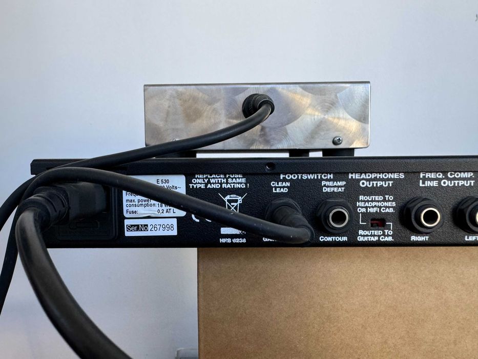 Pré Amplificador a Válvulas Engl E530 + pedal Engl Z-4