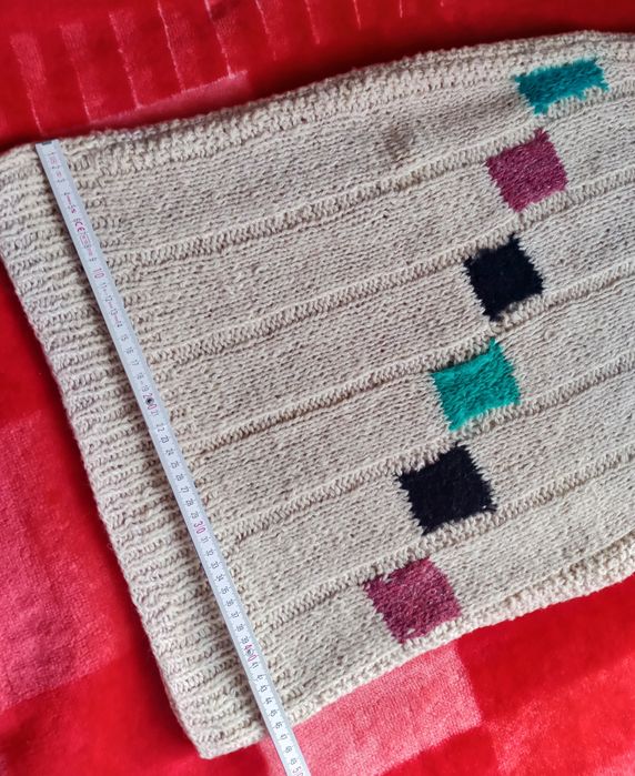 Spódnica z owczej wełny, ręcznie robiona Handmade