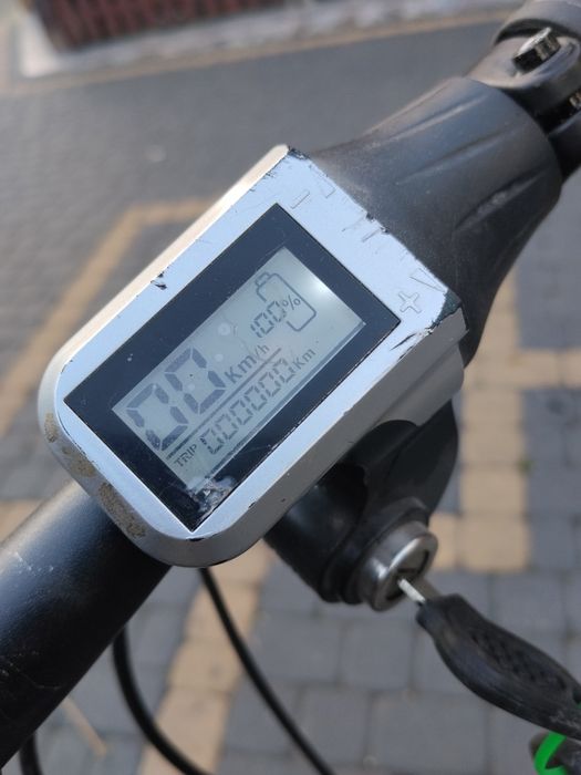 Rower elektryczny skladany