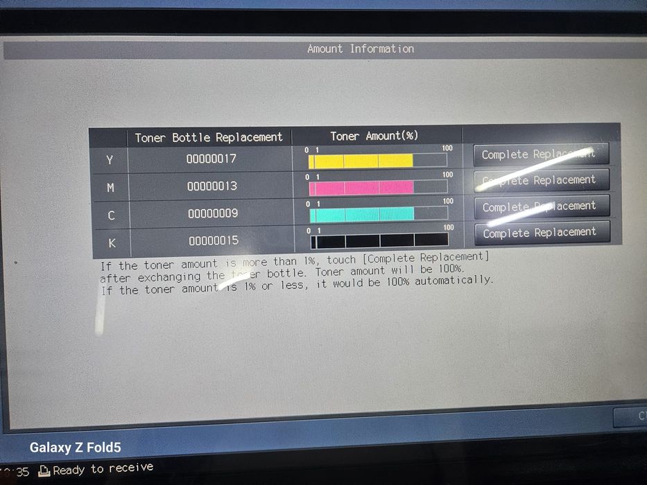 Impressora a laser konica Minolta
