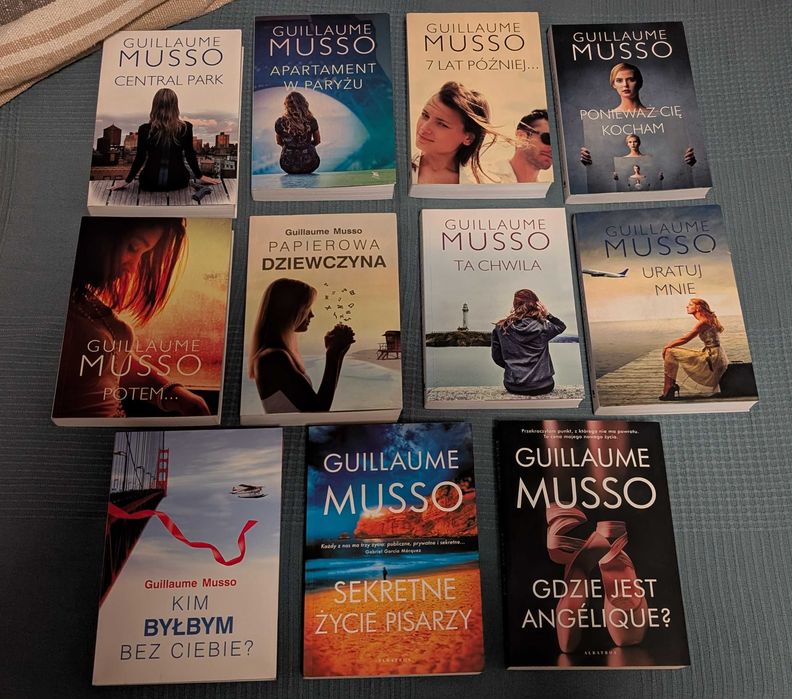 Guillaume Musso, Papierowa dziewczyna, Ponieważ Cię Kocham i inne