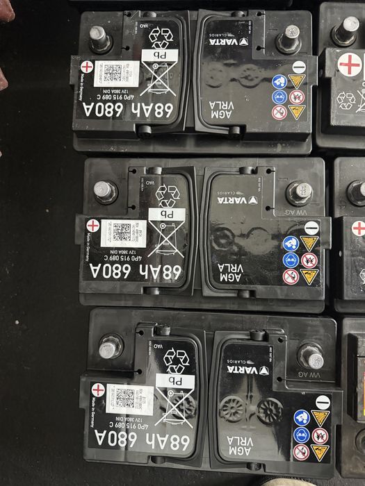 Akumulatory VARTA AGM VRLA stan bdb