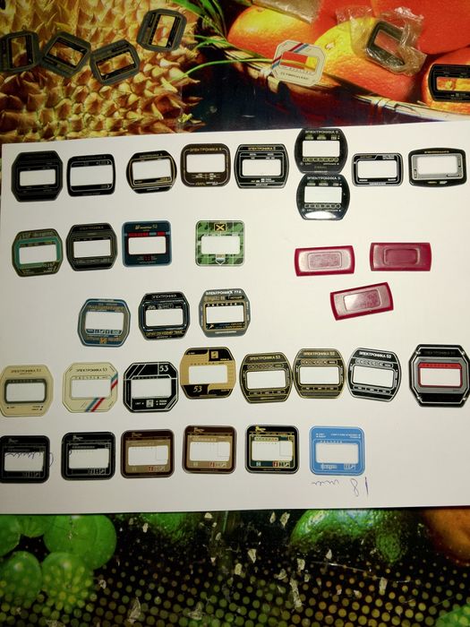 Стекло маски для часов