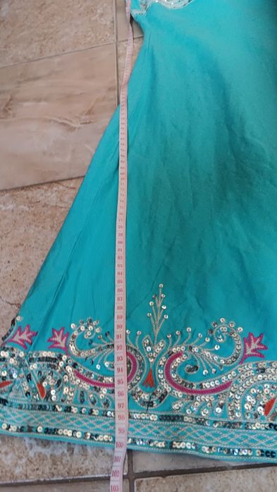 Lniana sukienka Warehouse r.38