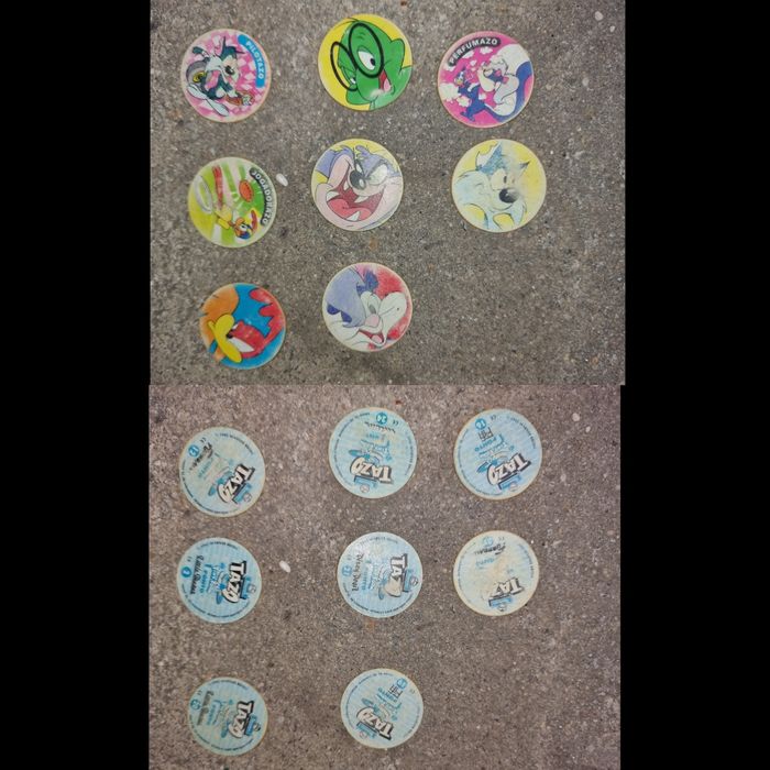 Super tazo Voa tazo Tri tazo Chester tazo Tazo tiny toon World tazo