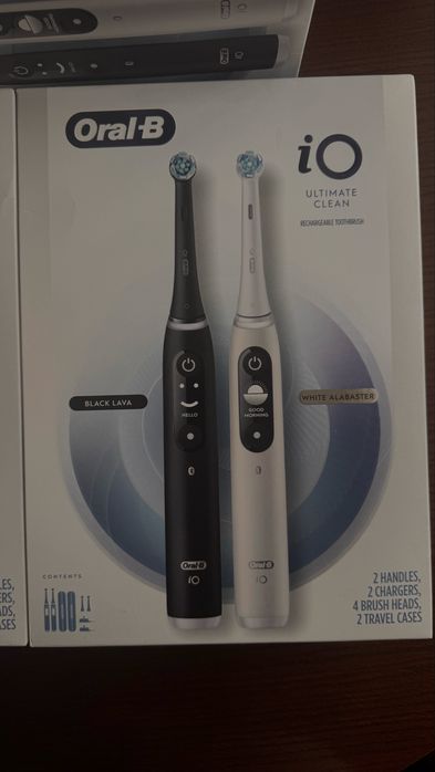 Зубна щітка Oral-b iO Duo Pack Series  6, Набір 2 шт. електрична, Нові в заводських пломбах і плівках.