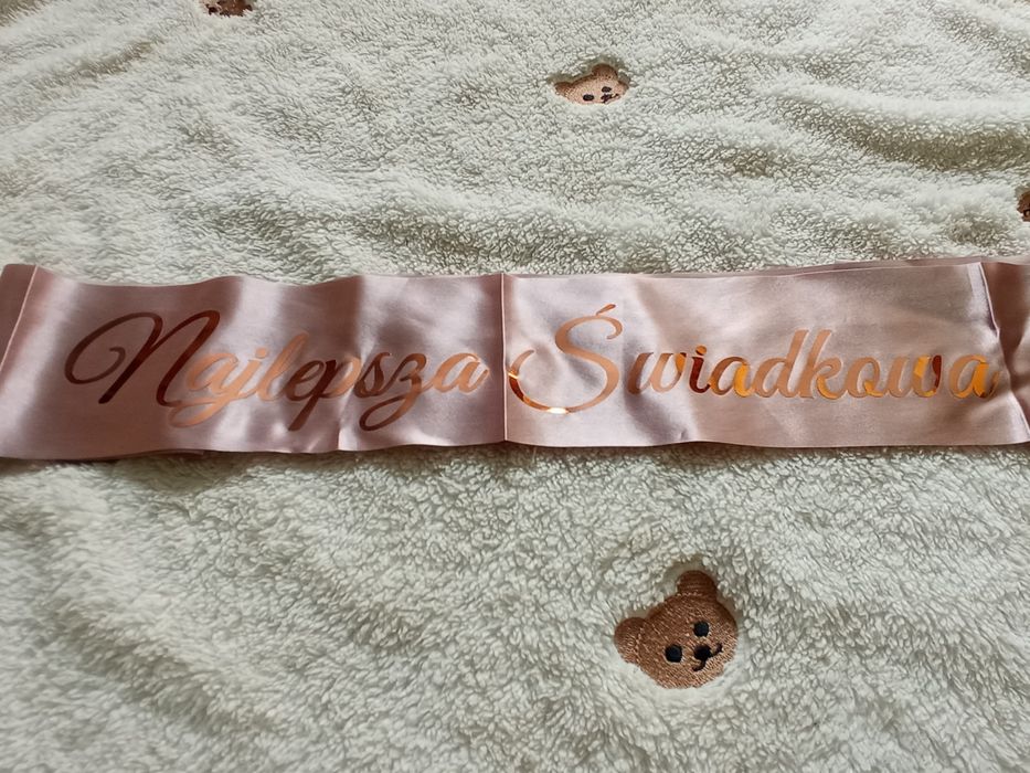 Zestaw na panieński - okulary serca i szarfy - panna młoda + 5 druhen