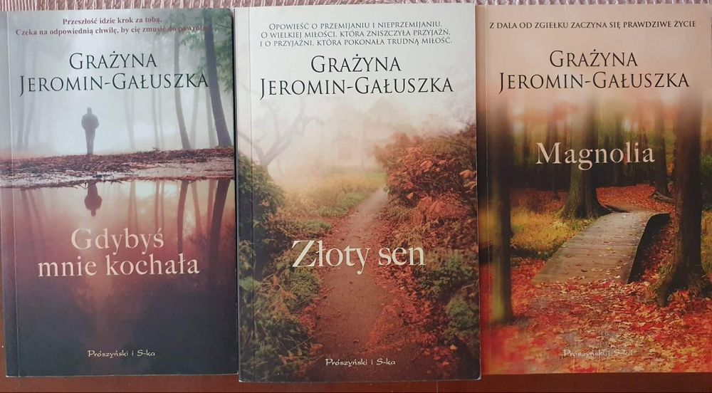 Książki G. Jeromin -Gałuszki w zestawie