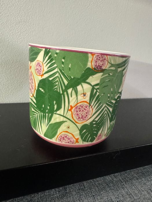 Kubek w rośliny liście plants tropikalny roslinomaniak Pepco 350 ml