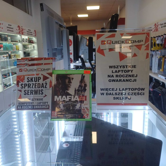 Gra XBOX ONE / X Series Mafia III 3 Gwar 1 Rok QUICK-COMP