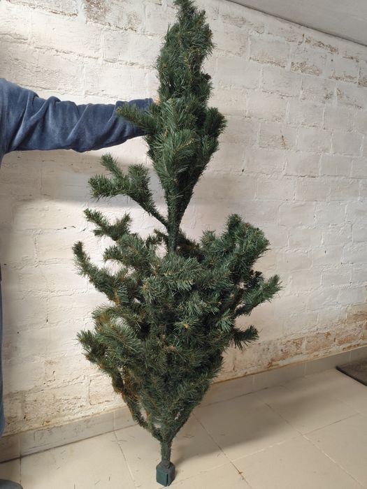 Ялинка штучна новорічна зелена, висота 1.85