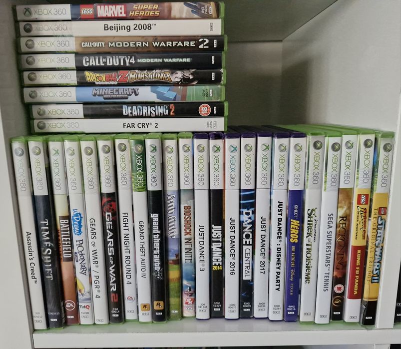 Jogos Xbox 360 (GTA, COD, Just Dance, Lego, etc.)