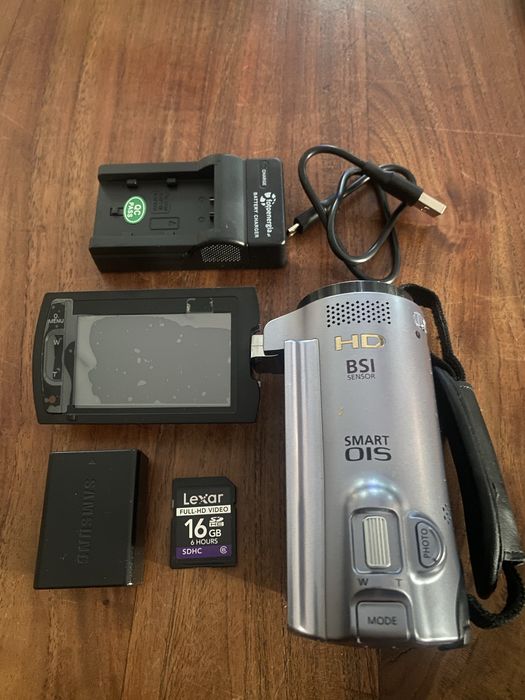 Kamera Samsung HMX-H200 + Karta 16GB (Stan Idealny)