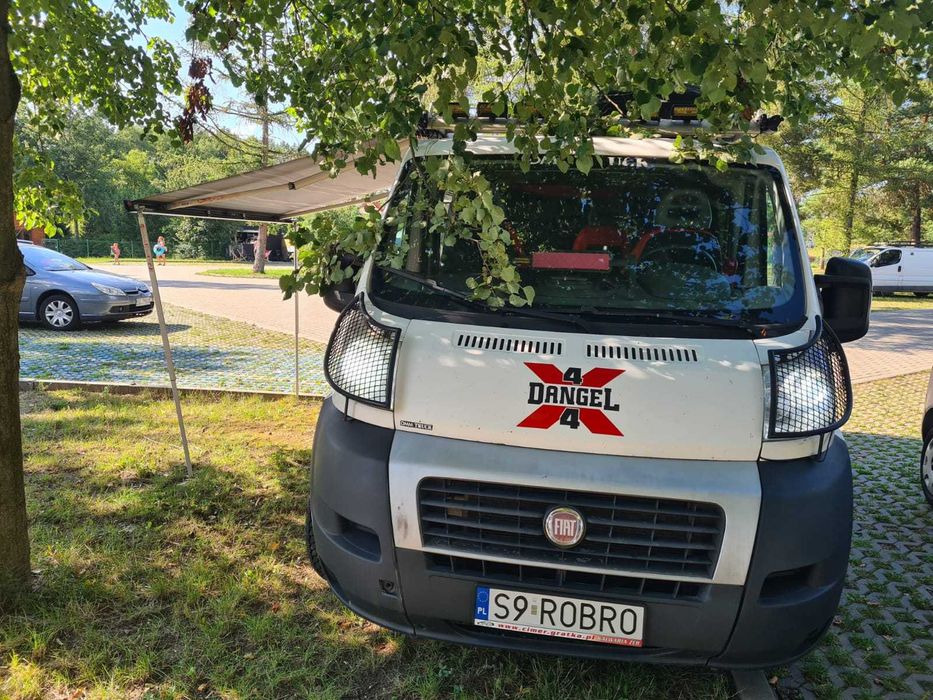 Kamper 4x4 ducato dangel SUPER BAZA NA PILOT KLIMA 154KM