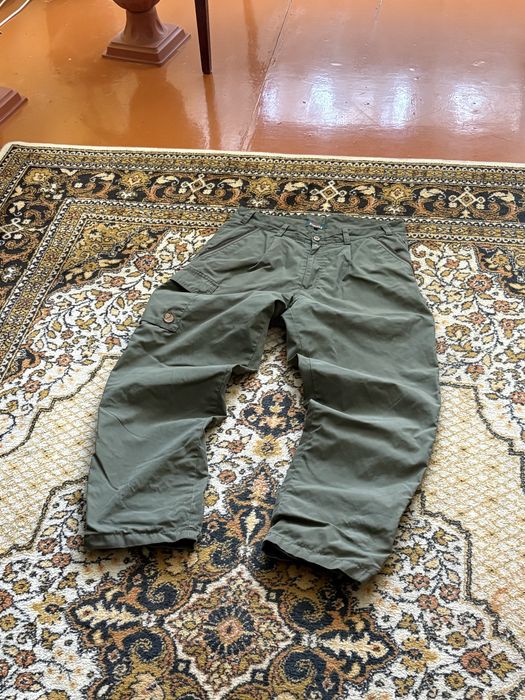 Трекінгові штани Fjallraven Forest G-1000 теплі карго олива (розмір 52)